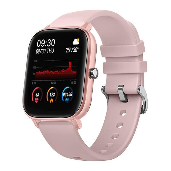 Relógio Smartwatch P8 Tela Touch Fitness Tracker - Rosa - Superwatch