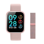 Relógio Smartwatch P80 Android Ios Rosa