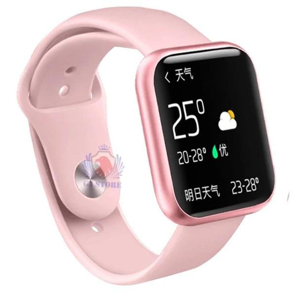 Relógio Smartwatch P80 Sports Bluetooth Fitness Moderno - P 80 Rosa