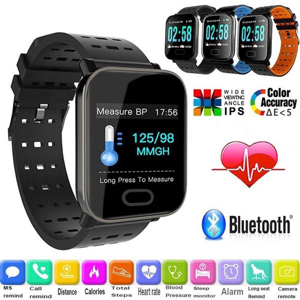 Relogio Smartwatch Pulseira Inteligente A6 Corrida Batimentos Android/Ios Preto - Lx