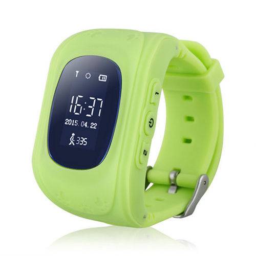 Relógio Smartwatch Q50 Kids Gps Localizador de Crianças - Verde