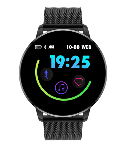 Relógio Smartwatch Q8 Advanced (Preto - Aço)