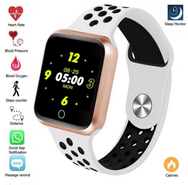 Relógio Smartwatch S226 Face Whatsaap Instagran Notificações - Branco - Bracelet