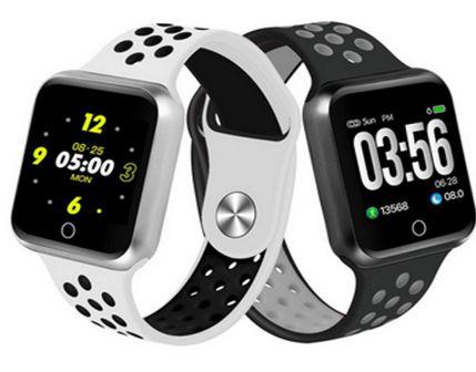 Relógio Smartwatch S226 Face Whatsaap Instagran Notificações - Preto + Cinza - Bracelet