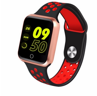 Relógio Smartwatch S226 Facebook Whatsaap Instagran Notificações - Vermelho - Bracelet