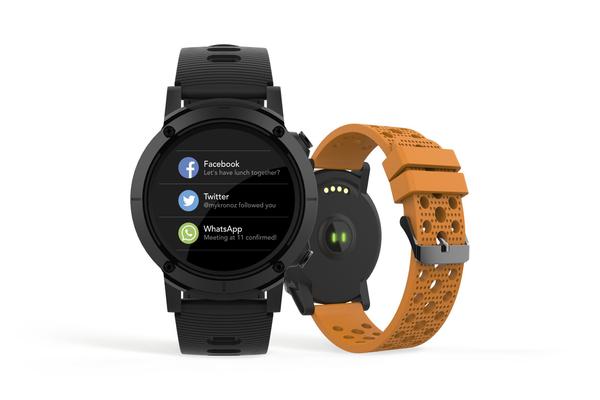 Relógio Smartwatch Seculus Troca Pulseira com Função GPS 79004G0SVNV1