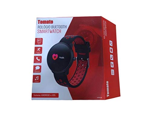 Relógio Smartwatch Sport Buetooth Mtr-09 Preto