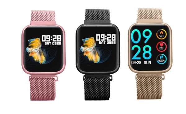 Relógio Smartwatch Sport P80 Duas Pulseiras 100% Touch - da Fit