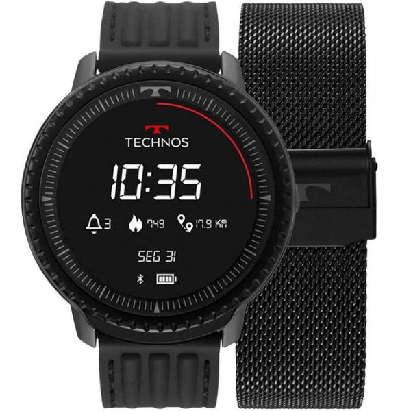 Relogio Smartwatch Technos Cpnnect Preto L5AA/1P