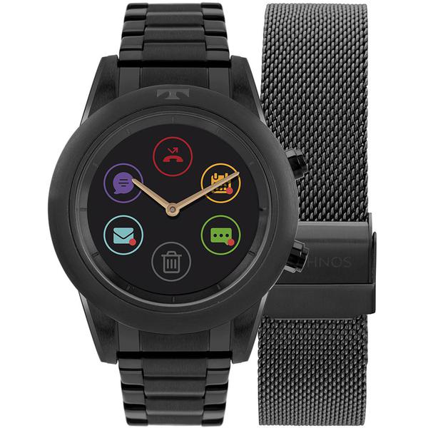 Relógio Smartwatch Technos Duo Preto P01ad/4p
