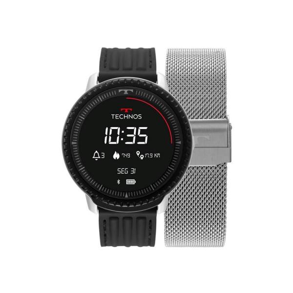Relógio Smartwatch Technos Ref: L5ab/4p Connect ID Prata