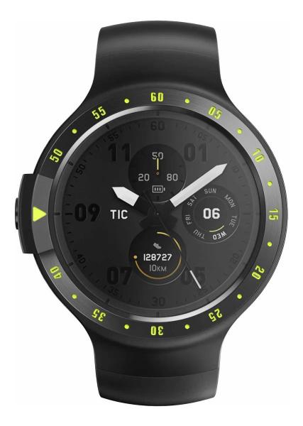 Relógio Smartwatch Ticwatch S /Orient- Refinado Original+Nf