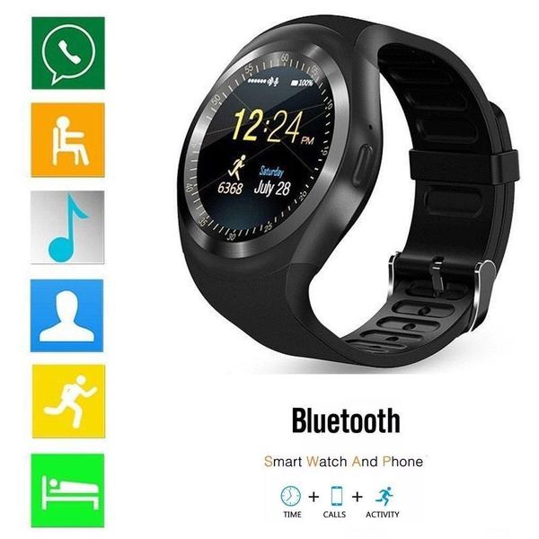 Relógio Smartwatch Tr02 Y1 Tomate Bluetooth Notificação