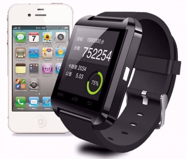Relógio Smartwatch U8 Bluetooth para Celular Iphone Android - Power Xl