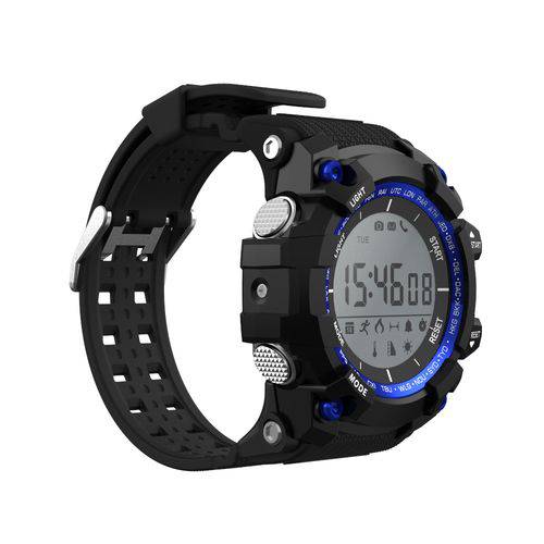 Relogio Smartwatch Xr05 Preto e Azul