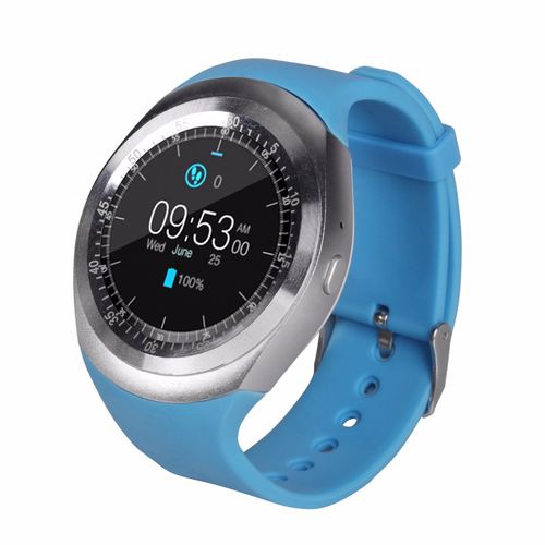 Relógio Smartwatch Y1 Original Celular Inteligente Touch Bluetooth Chip Ligações Pedômetro Câmera