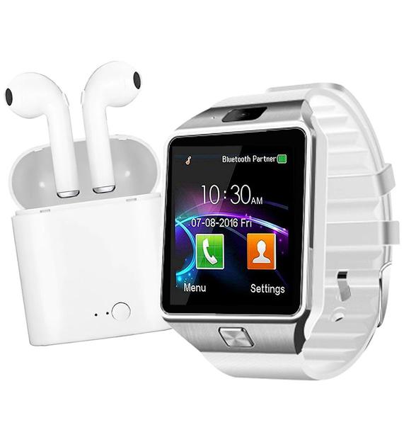 Relógio Smartwatch Z9 Ios/android Whats Atende e Faz Chamada + Fone Sem Fio