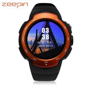 Relógio Smartwatch ZEEPIN Blitz MTK6580 - Preto com Detalhe Laranja