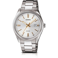 Relógio Social Analógico Masculino MTP-1302D-72 - Prata - Casio