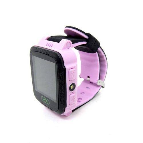 Relógio SOS Localizador Infantil Smartwatch Y21g Rosa