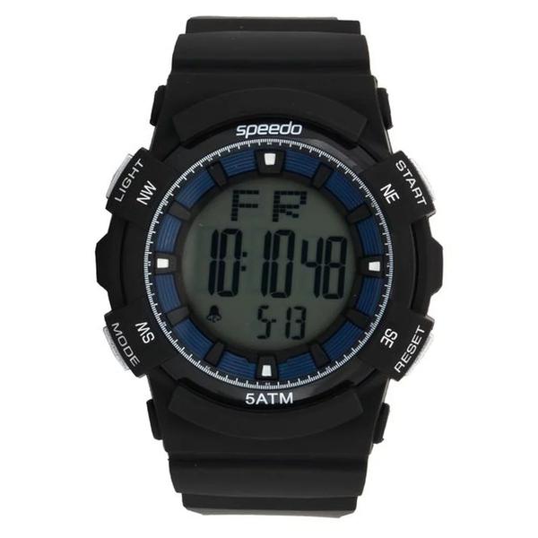 Relógio Speedo 81116G0EVNP1 - Preto - Preto - 3 - Masculino - Digital - Borracha - Speedo Relógios