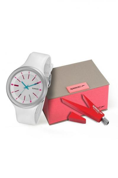 Relógio Speedo Feminino Branco com Pendrive 65088l0evnp2k1