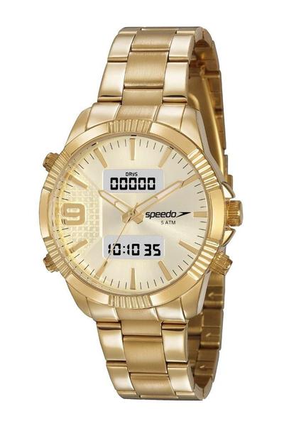 Relógio Speedo Feminino Dourado 15014LPEVDE1 Anadigi - Mondaine