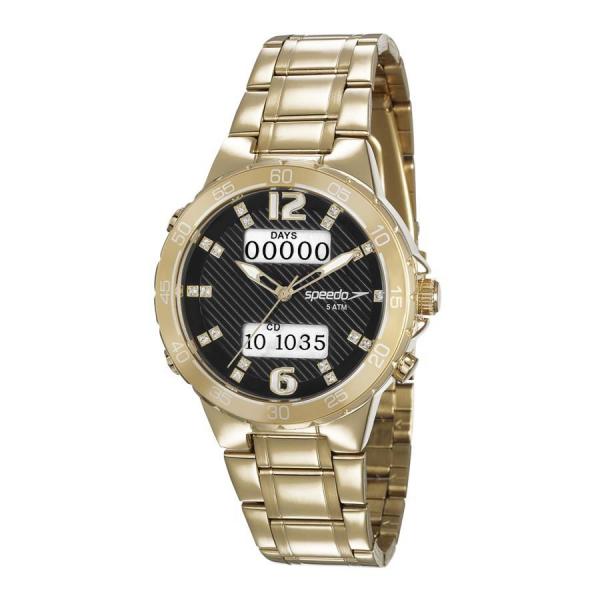 Relógio Speedo Feminino Ref: 15009lpevde1 Anadigi Dourado