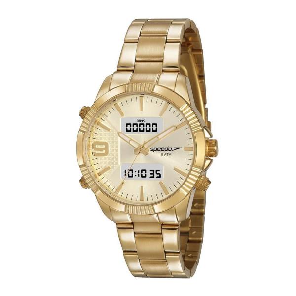 Relógio Speedo Feminino Ref: 15014lpevde1 Anadigi Dourado