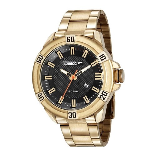 Relógio Speedo Masculino Ref: 15004Gpevds1 Big Case Dourado