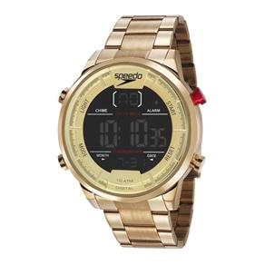 Relógio Speedo Masculino Ref: 15005gpevds1 Big Case Dourado