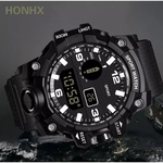 Relógio Sport Masculino Digital O Shock Estilo Esporte à Prova Água Dwaterproof Digital Cronometro Alarme