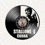 Relógio Stalone Cobra Filmes Series TV Nerd Geek Vinil LP