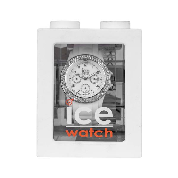 Relógio Stone Multi Funcao Branco e Prata Ice Watch