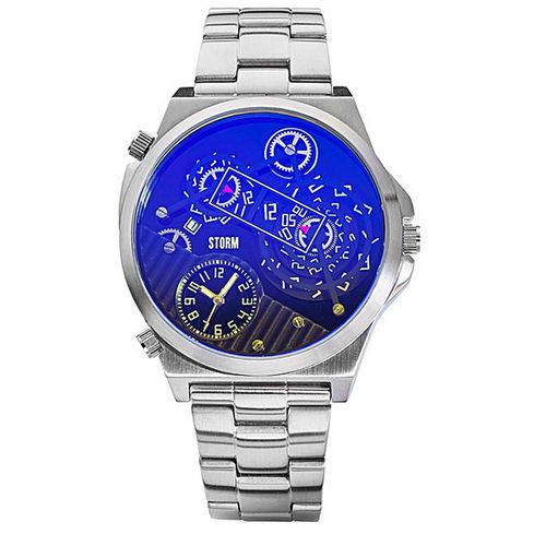 Relógio Storm Trimatic Lazer Blue - TC0316