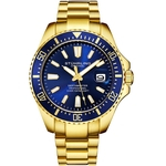Relógio Stuhrling Relógios Original Pro Diver Watch Esportivo Coroa de Parafuso 100M Dive Homem