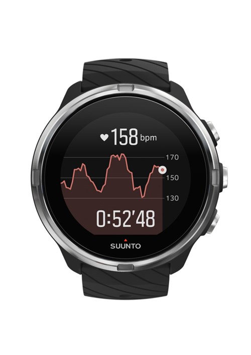 Relógio SUUNTO 9 Black Wrist HR Preto