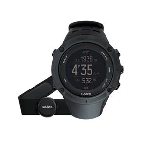 Relógio Suunto Ambit3 Peak Black Hr com Cinta para Monitoramento Cardíaco e Gps Esportivo