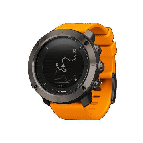 Relógio Suunto Traverse Amber com Monitor Cardíaco e Gps Esportivo