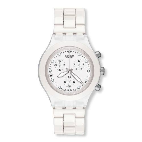 Relógio Swatch Full Blooded Branco SVCK4045AG
