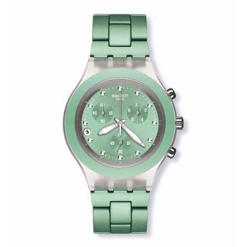 Relógio Swatch Full Blooded Mint SVCK4056AG