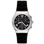 Relógio Swatch Noir De Bienne Masculino Ycs116