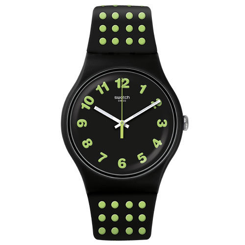 Relógio Swatch Pulseira de Silicone Suob147 Máquina Suíça