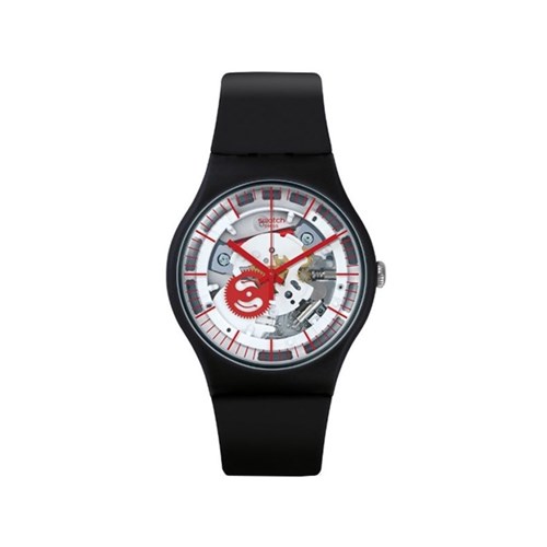 Relógio Swatch Siliblack Masculino Suob153