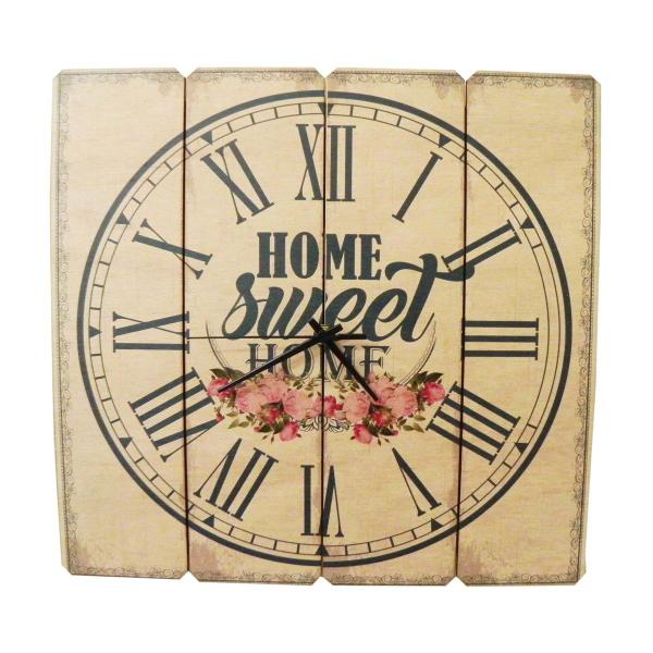 Relógio Sweet Home Flores - Tecnolaser