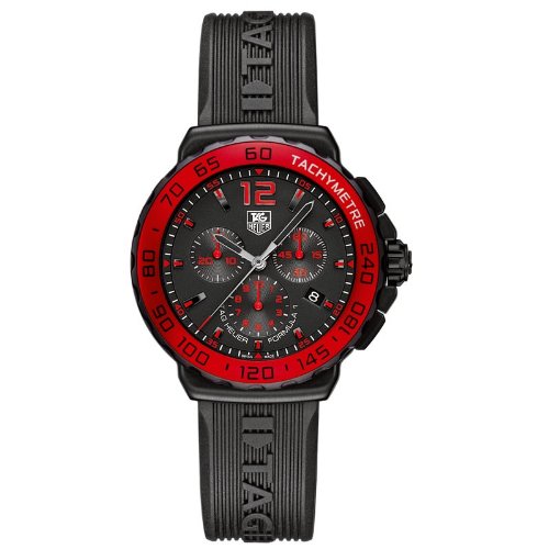 Tudo Sobre Tag Heuer Formula One Cron grafo Preto Dial