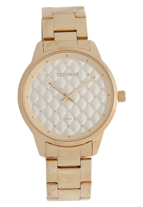 RelÃ³gio Technos 2035LXU4D Dourado - Dourado - Feminino - AÃ§o InoxidÃ¡vel - Dafiti