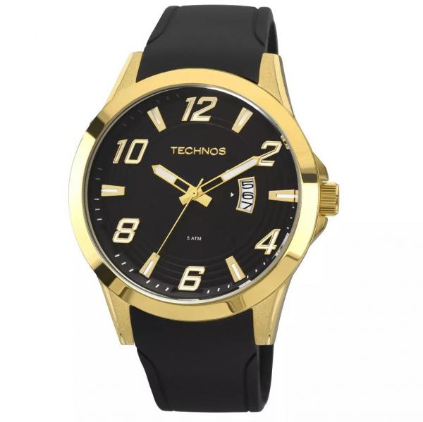 Relógio Technos 2115KQA/8P Dourado e Preto