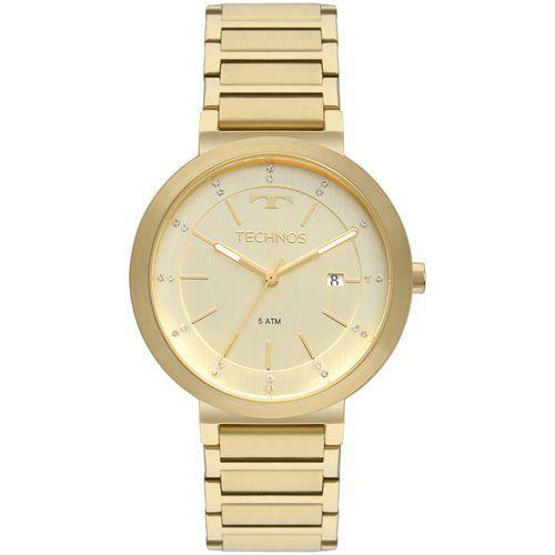 Relógio Technos 2115KTJ/4X Dourado Feminino em Aço