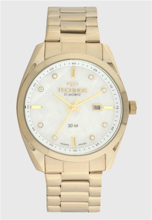 RelÃ³gio Technos 2117LCJ/4B Dourado - Dourado - Feminino - Dafiti